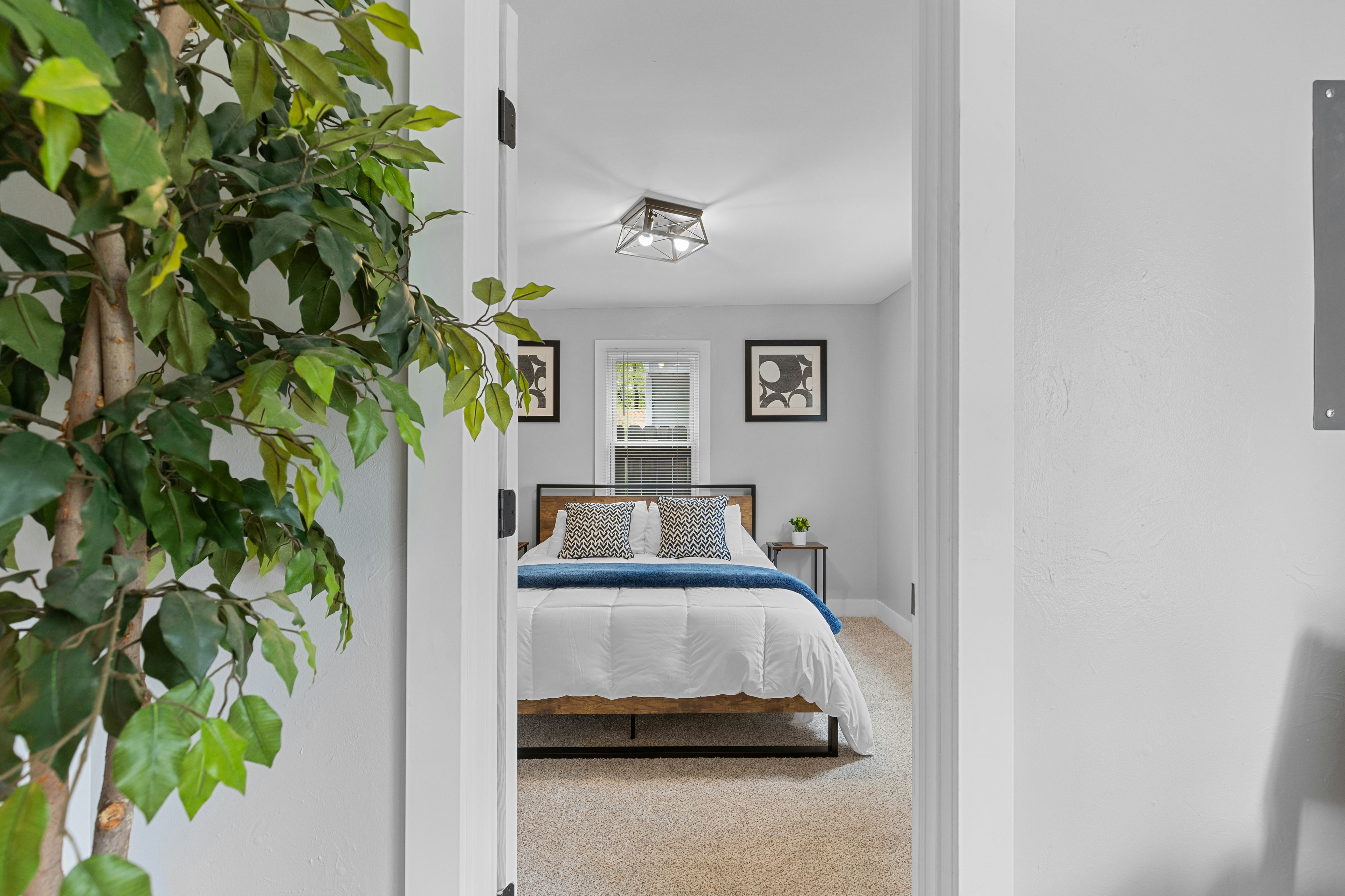 Beautiful bedroom setup